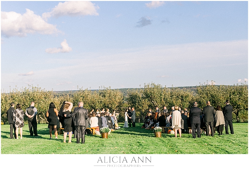 The Barns at Allen Hill Farm wedding